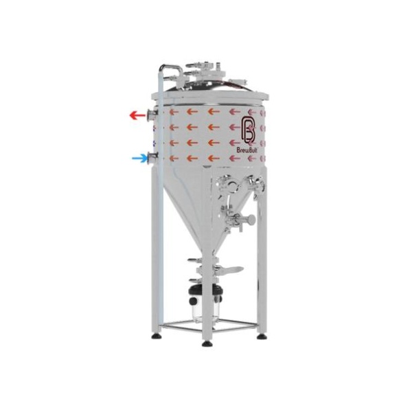 26L BrewBuilt X2 Conical Fermenter - Bilde 3