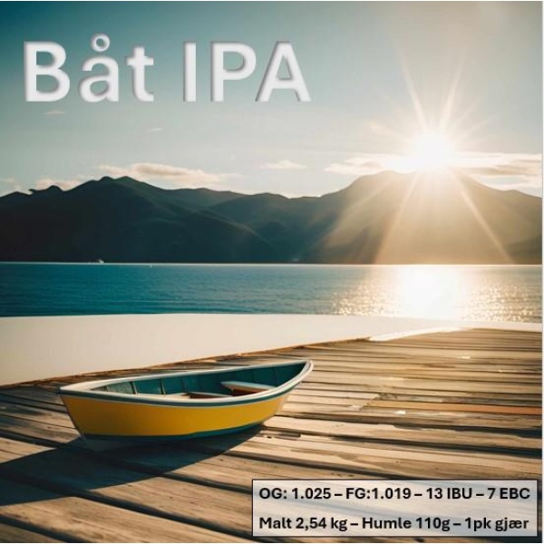 Båt IPA, Allgrain 25 liter