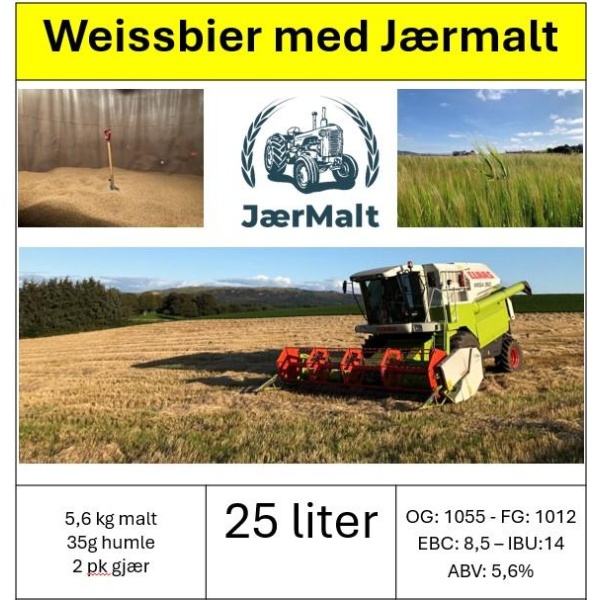 Weissbier med Jærmalt