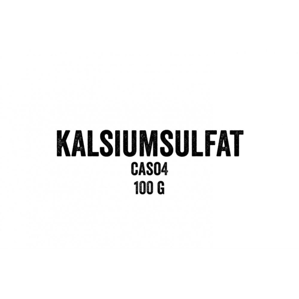 Kalsiumsulfat CaSO4 (gips) 100g