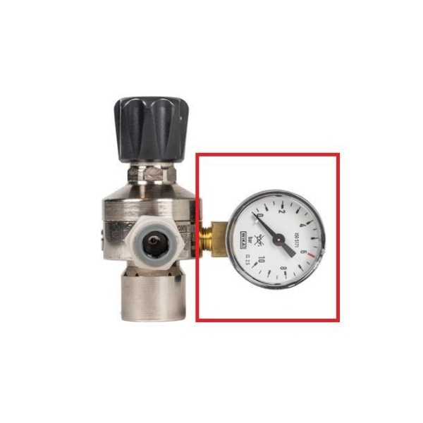 Manometer til Sodastream regulator