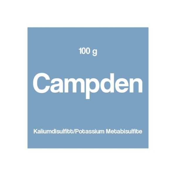 Vinoferm Campden - gjærstopp 100g