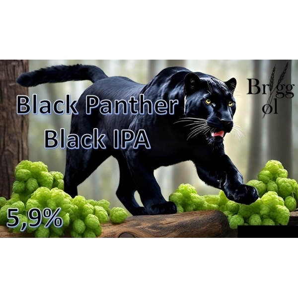 Black Panther - Black IPA, 25 liter