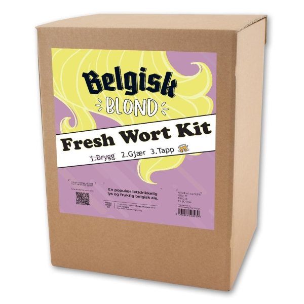 Belgisk Blond Fresh Wort Kit