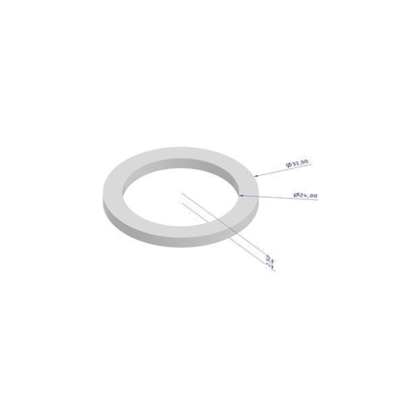 Pakning, 32x24x2.5mm, 2 stk