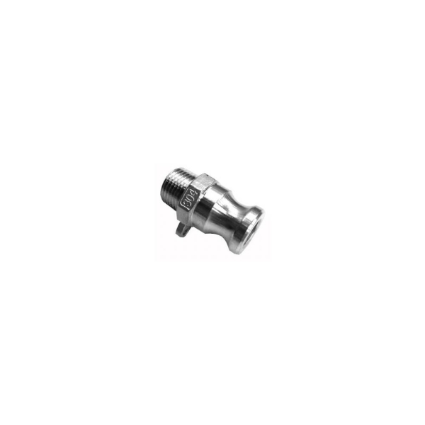 Cam Lock type F male x 1/2" male