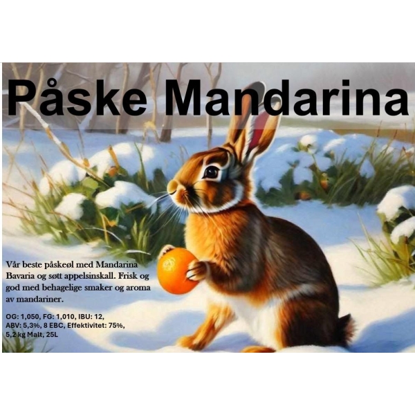 Påske Mandarina