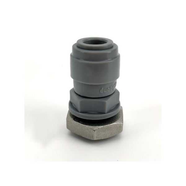 8mm (5/16") til 1/4" BSP med mutter