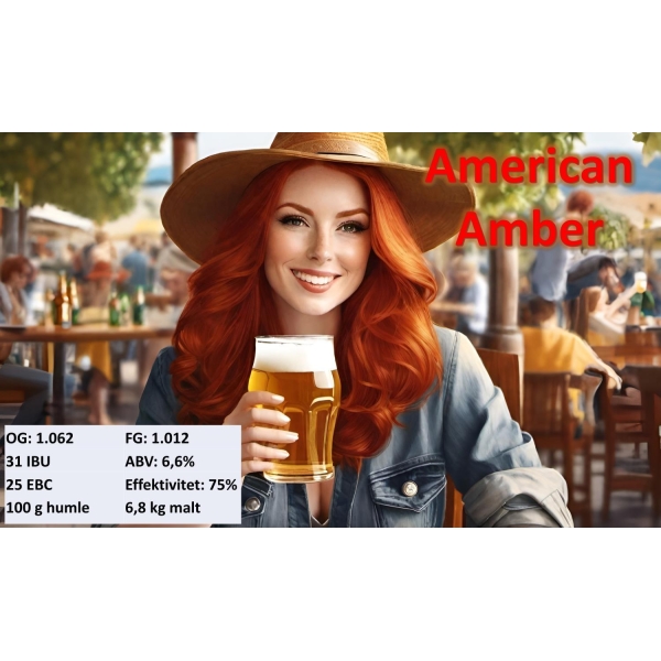 American Amber, Allgrain 25 liter