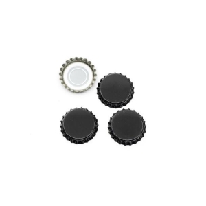 Flaskekapsler Sort 29 mm