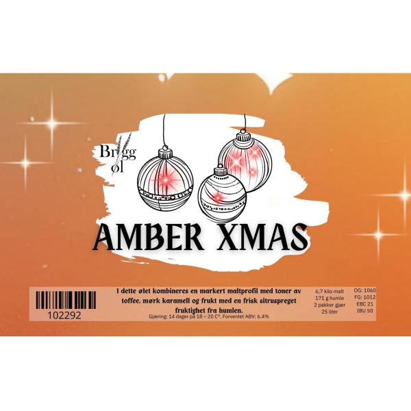 Amber XMAS, Allgrain 25 liter - Bilde 2