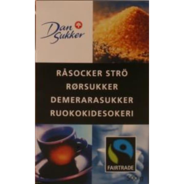 Rørsukker Strø Demerara 500g Dansukker - Bilde 2