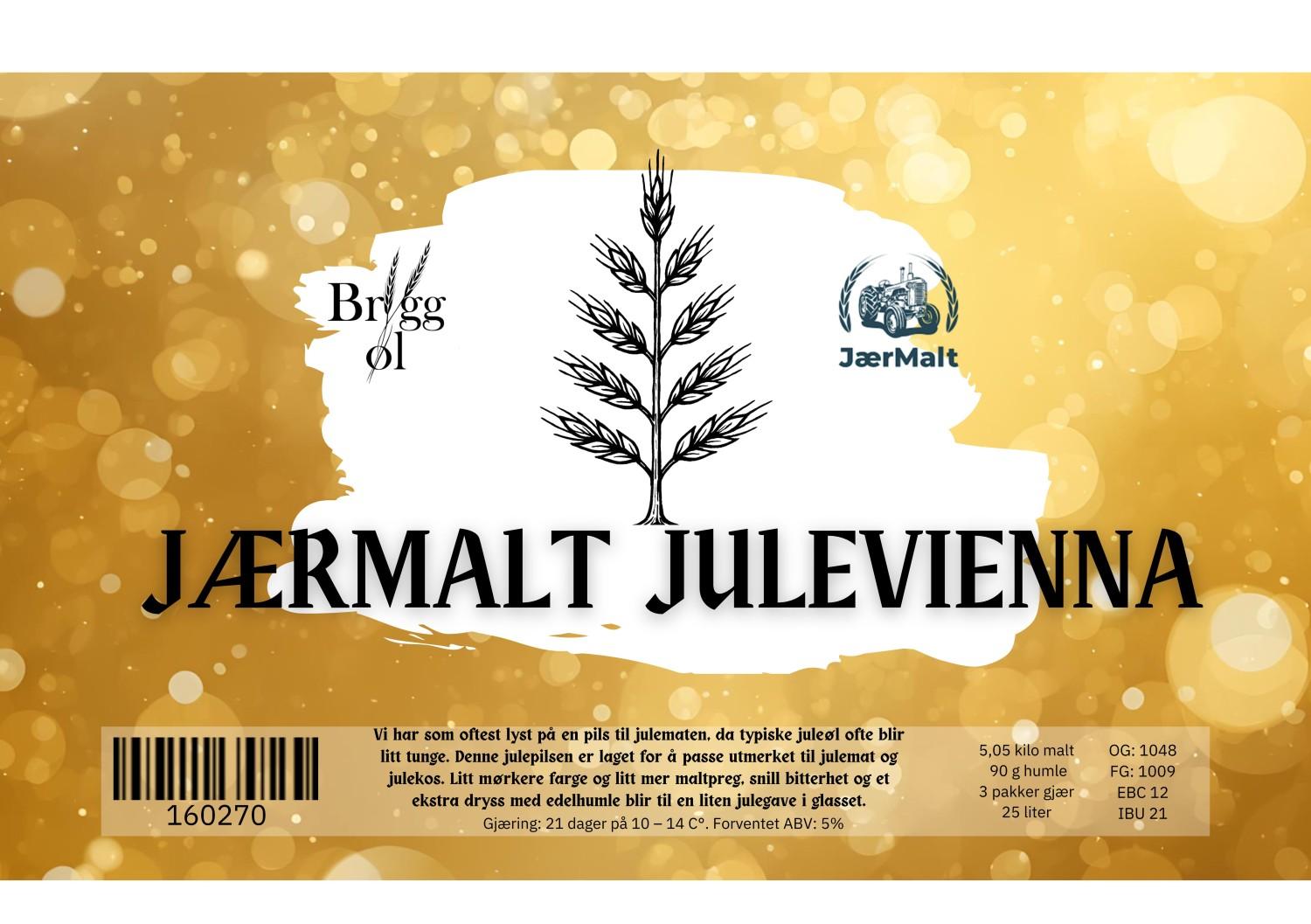 Jærmalt JuleVienna, Allgrain 25 liter - Bilde 2