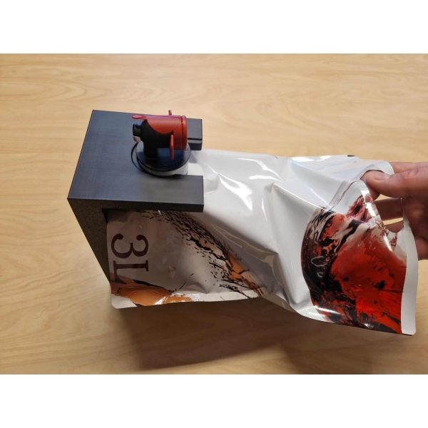 Bordholder i plast for fylling av Bag in Box - Bilde 4