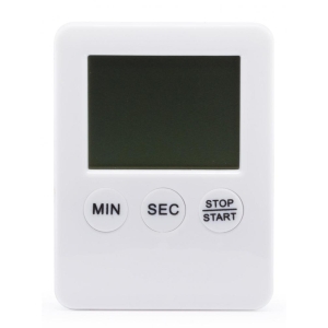 Digital timer, hvit