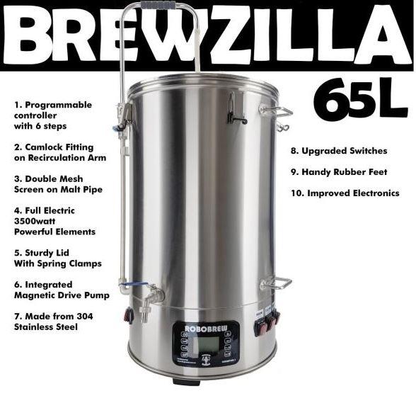 RoboBrew BrewZilla 65L, generasjon 3.1.1