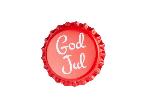 Flaskekapsler God Jul 26 mm