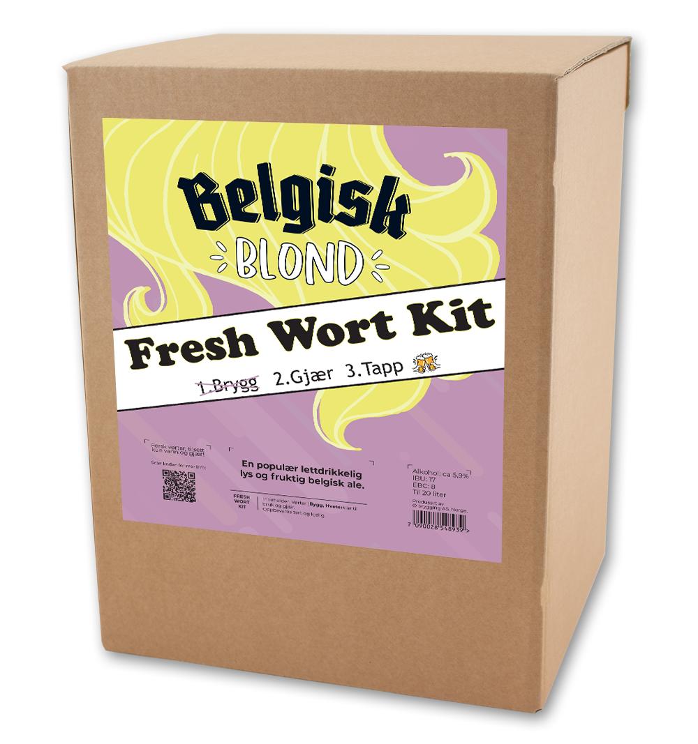 Belgisk Blond Fresh Wort Kit