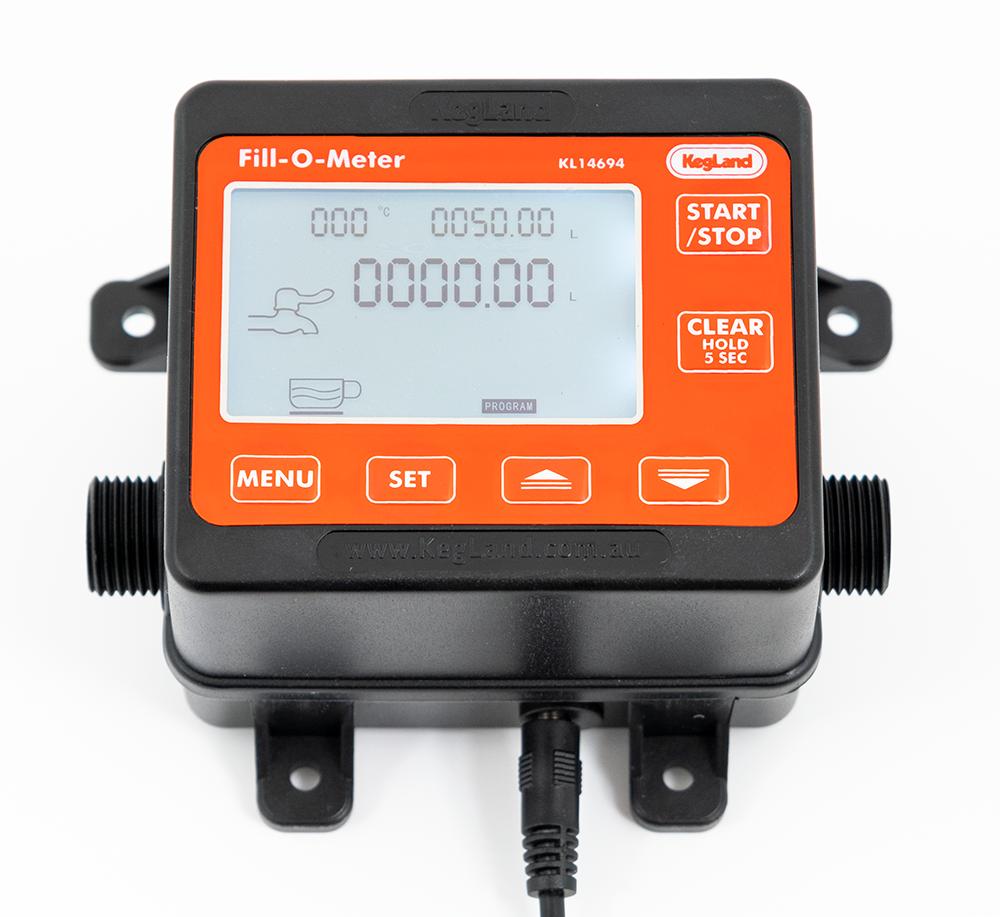 Fill-O-Meter Flow Meter Device