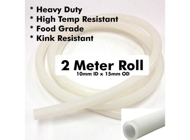 2m Silikon slange 10mm x 15mm