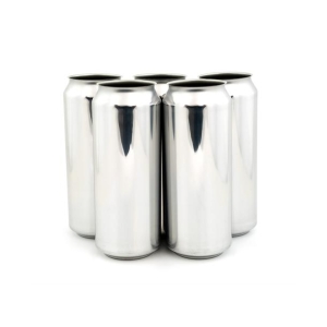 500ml Sølv Ølboks - 162stk