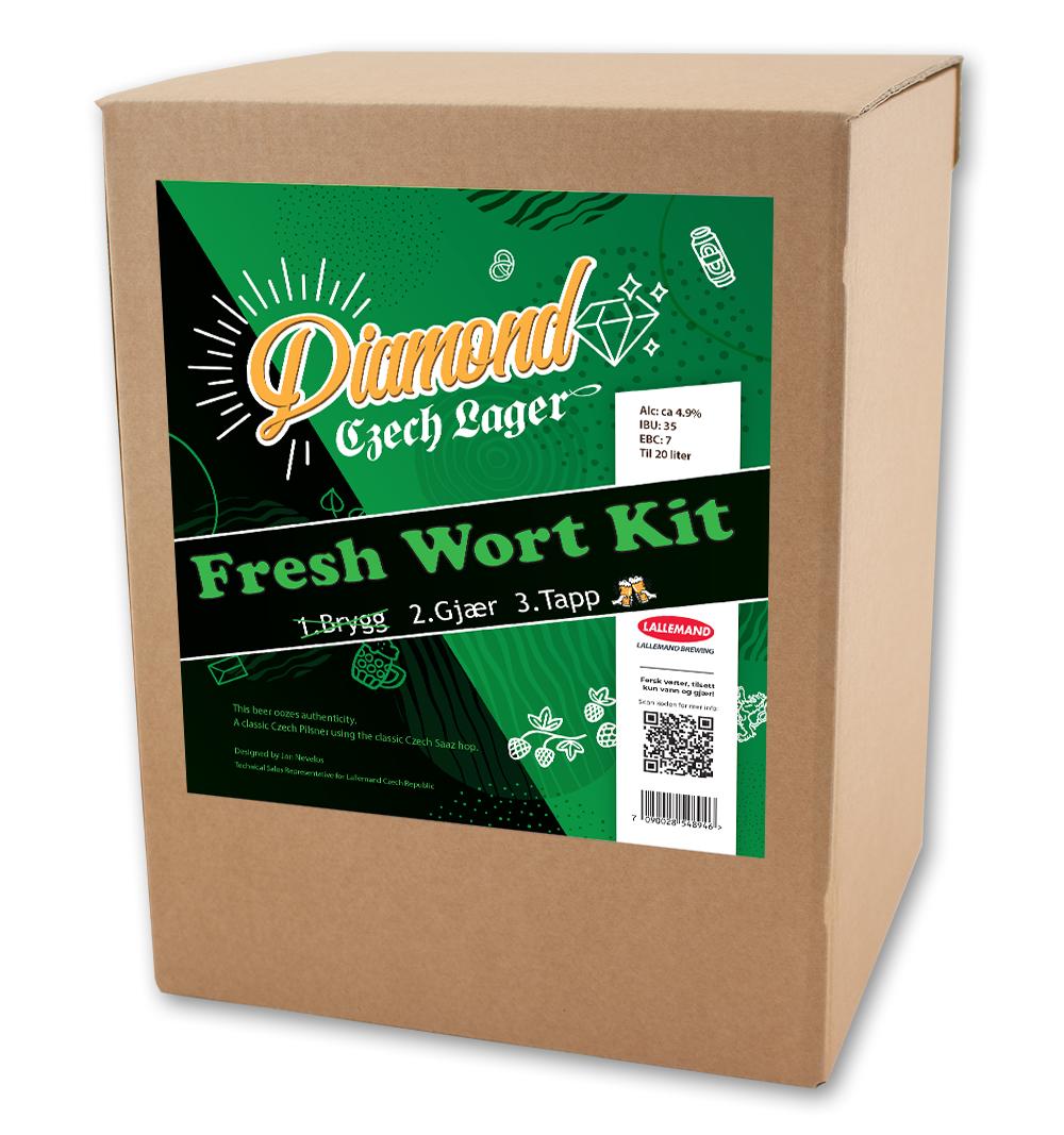 Diamond Czech Lager Fresh Wort Kit