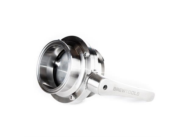 Butterfly-ventil, TC 4"