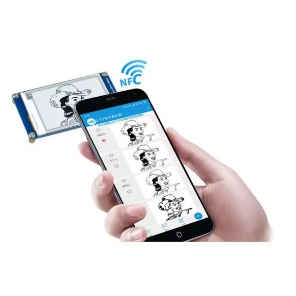 2.7 inch Wireless NFC Powered Epaper - Bilde 5
