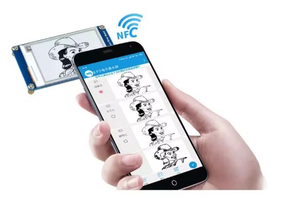 2.7 inch Wireless NFC Powered Epaper - Bilde 5