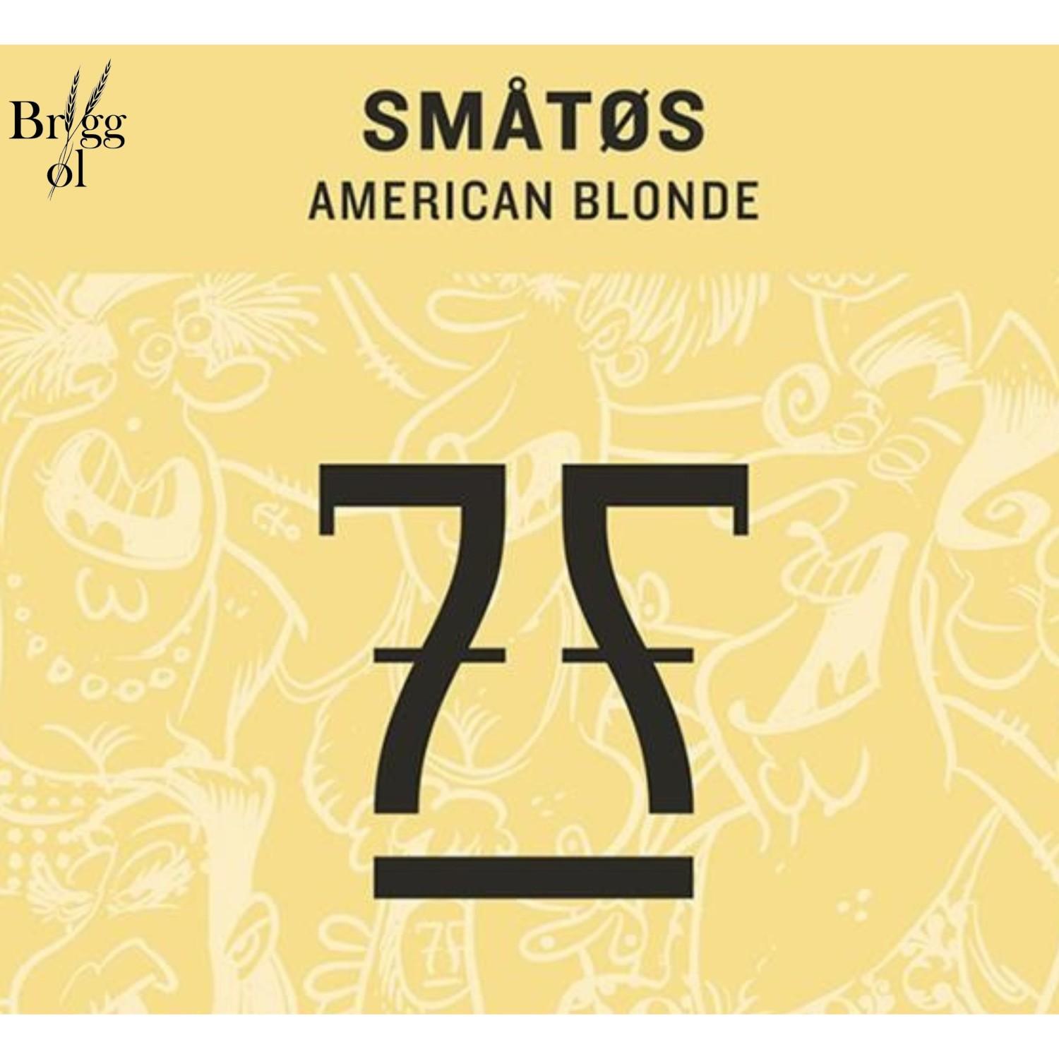Småtøs American Blonde, Allgrain 25 liter