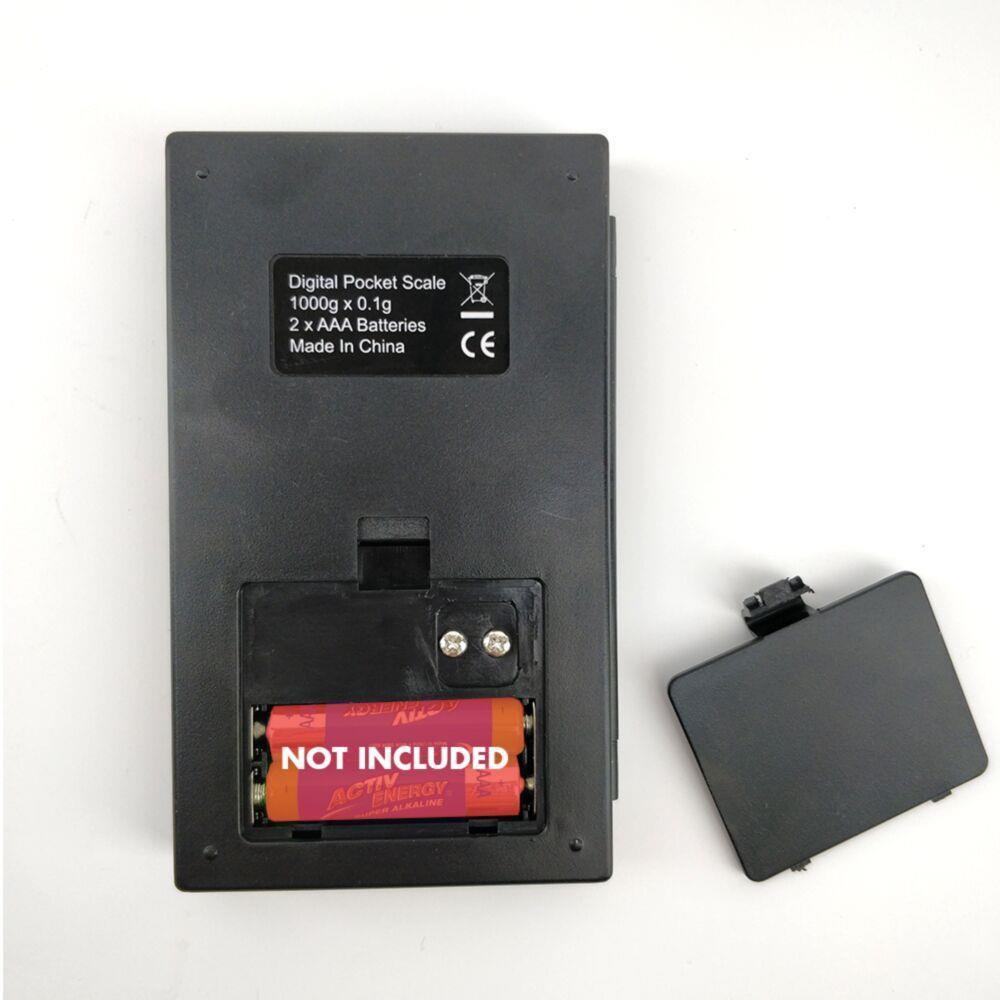 Digital vekt 0.1-1000g Pocket Scale - Bilde 5