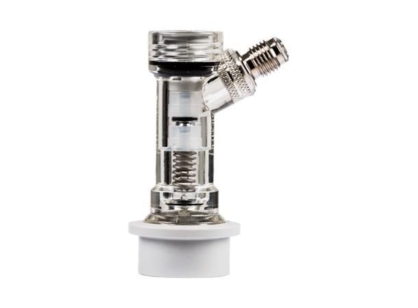 Ball lock Co2 m/tilbakeslagsventil 7/16"