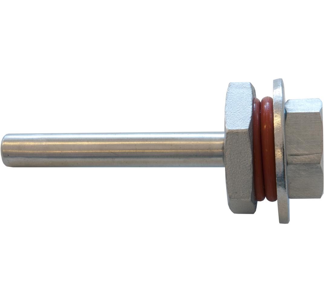 Weldless thermowell 54 mm, 1/2" FPT