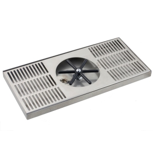 Dryppbrett med glassvasker