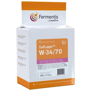 Saflager W34/70 Tørrgjær 500g