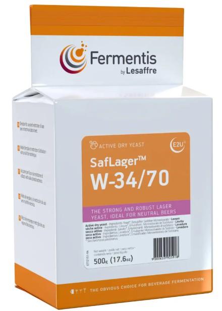 Saflager W34/70 Tørrgjær 500g