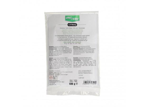 Citrol Sitronsyre 100g