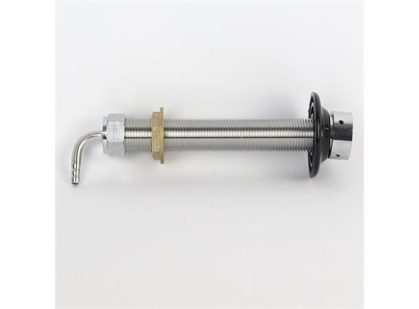 Gjennomføring 150mm m/6mm slangenippel