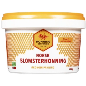 Norsk Honning Stor 700g Honningcentralen