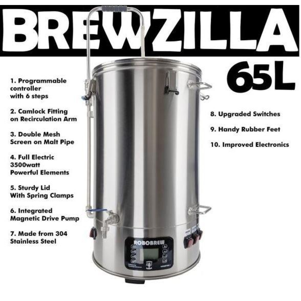BrewZilla 65L, generasjon 3.1.1