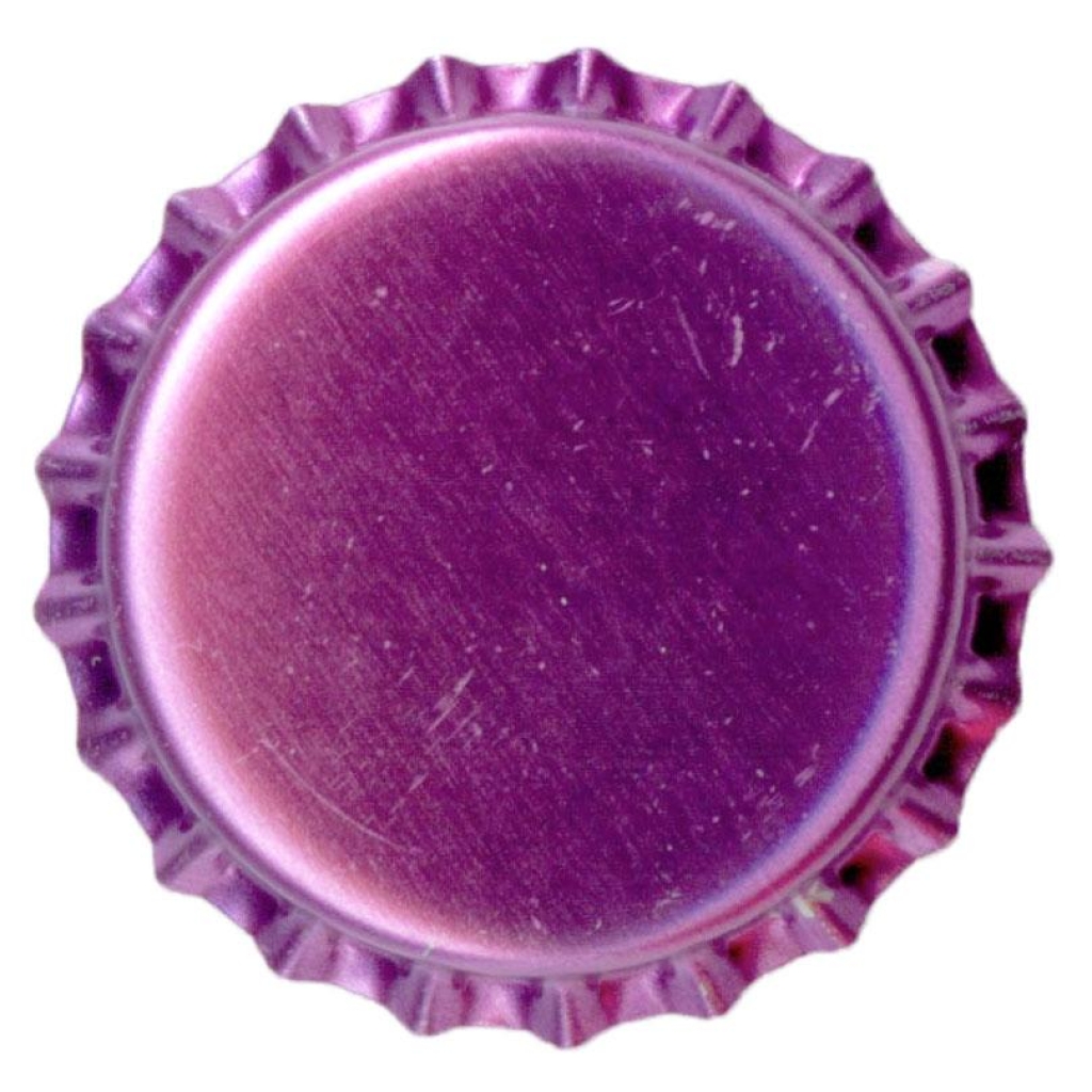 Flaskekapsler Lilla metallic 26mm, 250 stk