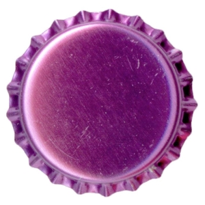 Flaskekapsler Lilla metallic 26mm, 250 stk