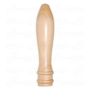 Håndtak for tappekraner i lyst tre, 15 cm