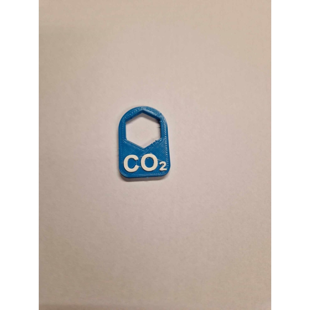 Co2 tag 22mm (AEB fat)