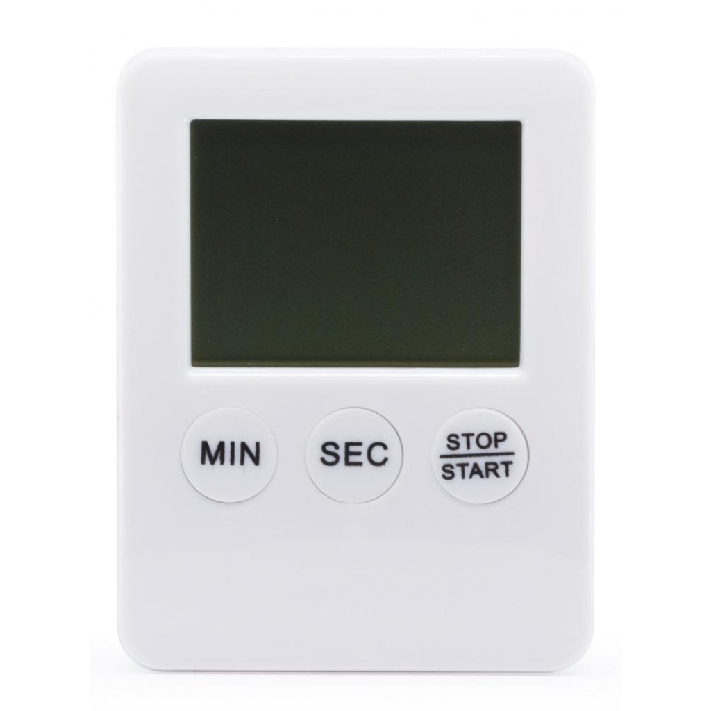 Digital timer, hvit