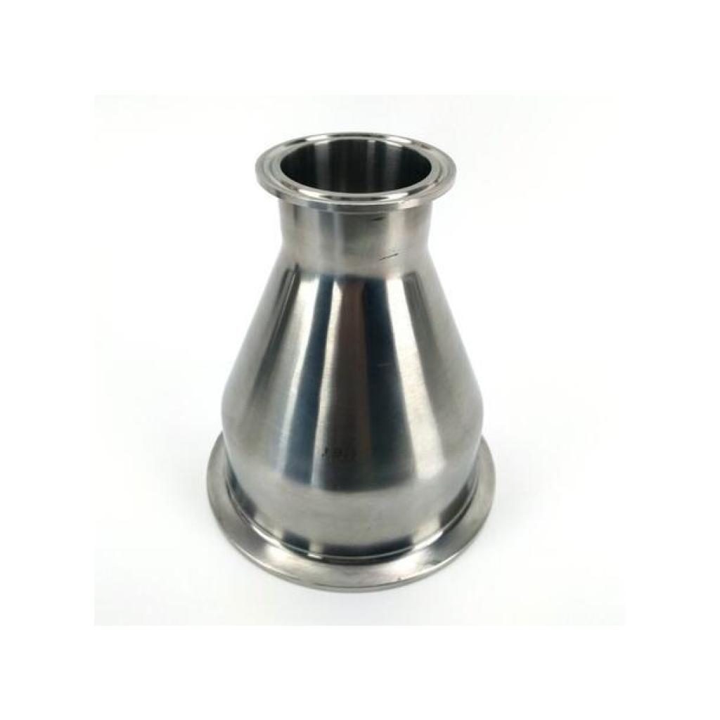 4 inch til 2 inch overgang med triclamp 4" til 2" konisk overgan
