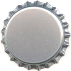 Flaskekapsler Grå 26mm, 250 stk