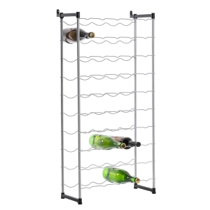Modular bottle rack for 50 bottles