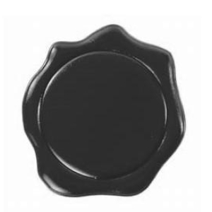 Voks til forsegling av flasker, Svart 1 kg