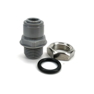 9,5mm (3/8") til 1/2" BSP med mutter